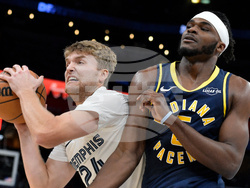 Pacers Grizzlies Basketball