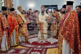 Кюстендил - Димитровден - литургия - патриарх Даниил