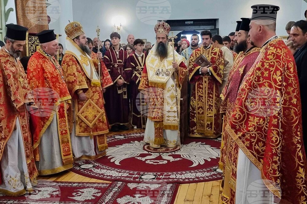 Кюстендил - Димитровден - литургия - патриарх Даниил