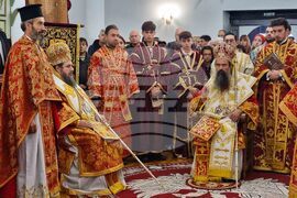 Кюстендил - Димитровден - литургия - патриарх Даниил