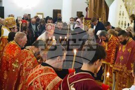 Кюстендил - Димитровден - литургия - патриарх Даниил