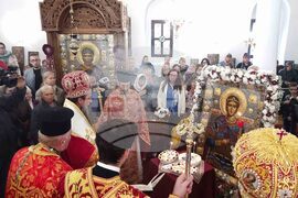 Кюстендил - Димитровден - литургия - патриарх Даниил