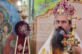 Кюстендил - Димитровден - литургия - патриарх Даниил