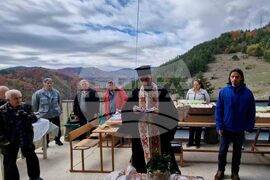 Смолян - Димитровден - 19-метров кръст - освещаване