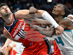 APTOPIX Hornets Wizards Basketball