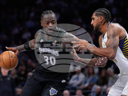 Pacers Timberwolves Basketball