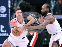 Trailblazers Clippers Basketball