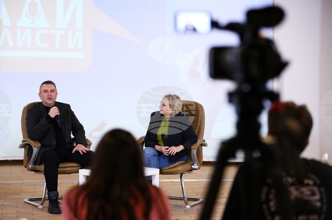 Българска телеграфна агенция - Европейски парламент - обучение за млади журналисти - Разговор с евродепутата Ивайло Вълчев