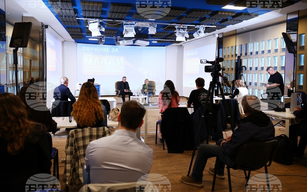 Българска телеграфна агенция - Европейски парламент - обучение за млади журналисти - Разговор с евродепутата Ивайло Вълчев