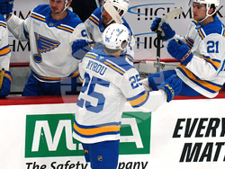 Blues Penguins Hockey