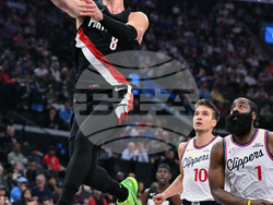 Trail Blazers Clippers Basketball