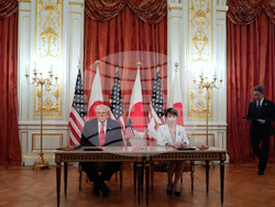 APTOPIX Japan Trump Asia