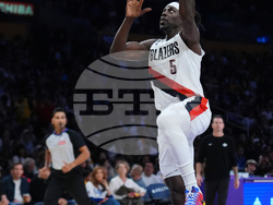 Blazers Lakers Basketball