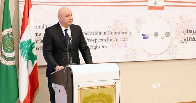 ННА: Президентът на Ливан заяви, че в борбата с тероризма първо трябва да бъде победена идеята