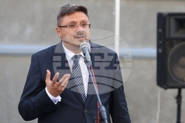 Украйна - Измаил - обновен паметник на Христо Ботев - откриване