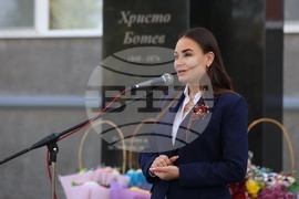 Украйна - Измаил - обновен паметник на Христо Ботев - откриване