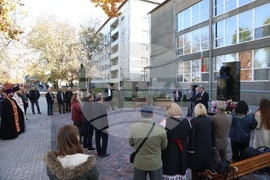 Украйна - Измаил - обновен паметник на Христо Ботев - откриване