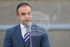 Украйна - Измаил - обновен паметник на Христо Ботев - откриване