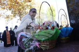 Украйна - Измаил - обновен паметник на Христо Ботев - откриване