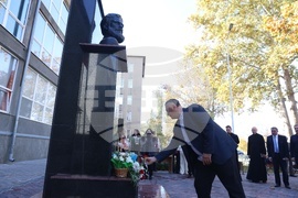 Украйна - Измаил - обновен паметник на Христо Ботев - откриване