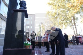 Украйна - Измаил - обновен паметник на Христо Ботев - откриване