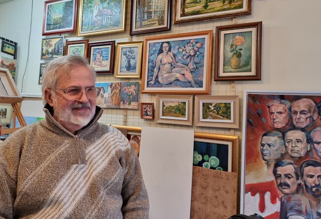 Художникът Костадин Петков подготвя изложба с портрети на творци и герои на българщината