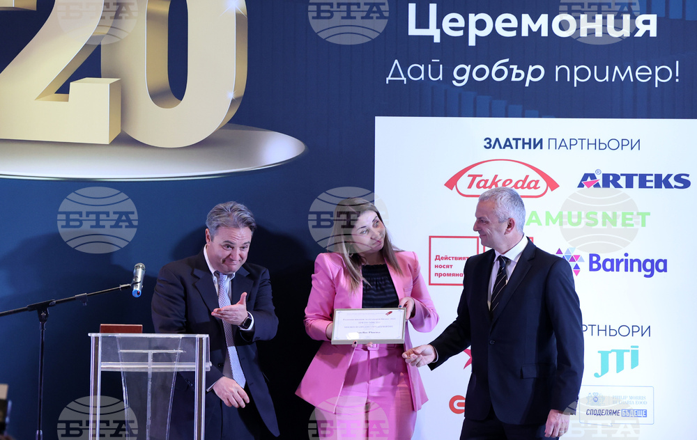 Церемония - „Годишни награди за отговорен бизнес 2022“ на Българския форум на бизнес лидерите
