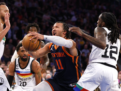 Timberwolves Knicks Basketball