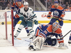 Sharks Oilers Hockey