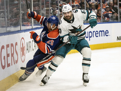Sharks Oilers Hockey