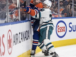 Sharks Oilers Hockey