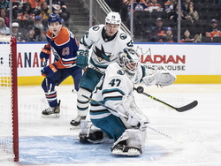 Sharks Oilers Hockey