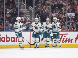 Sharks Oilers Hockey
