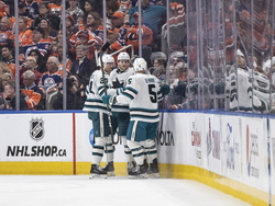 Sharks Oilers Hockey