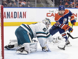 Sharks Oilers Hockey