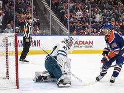 Sharks Oilers Hockey
