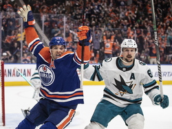 Sharks Oilers Hockey