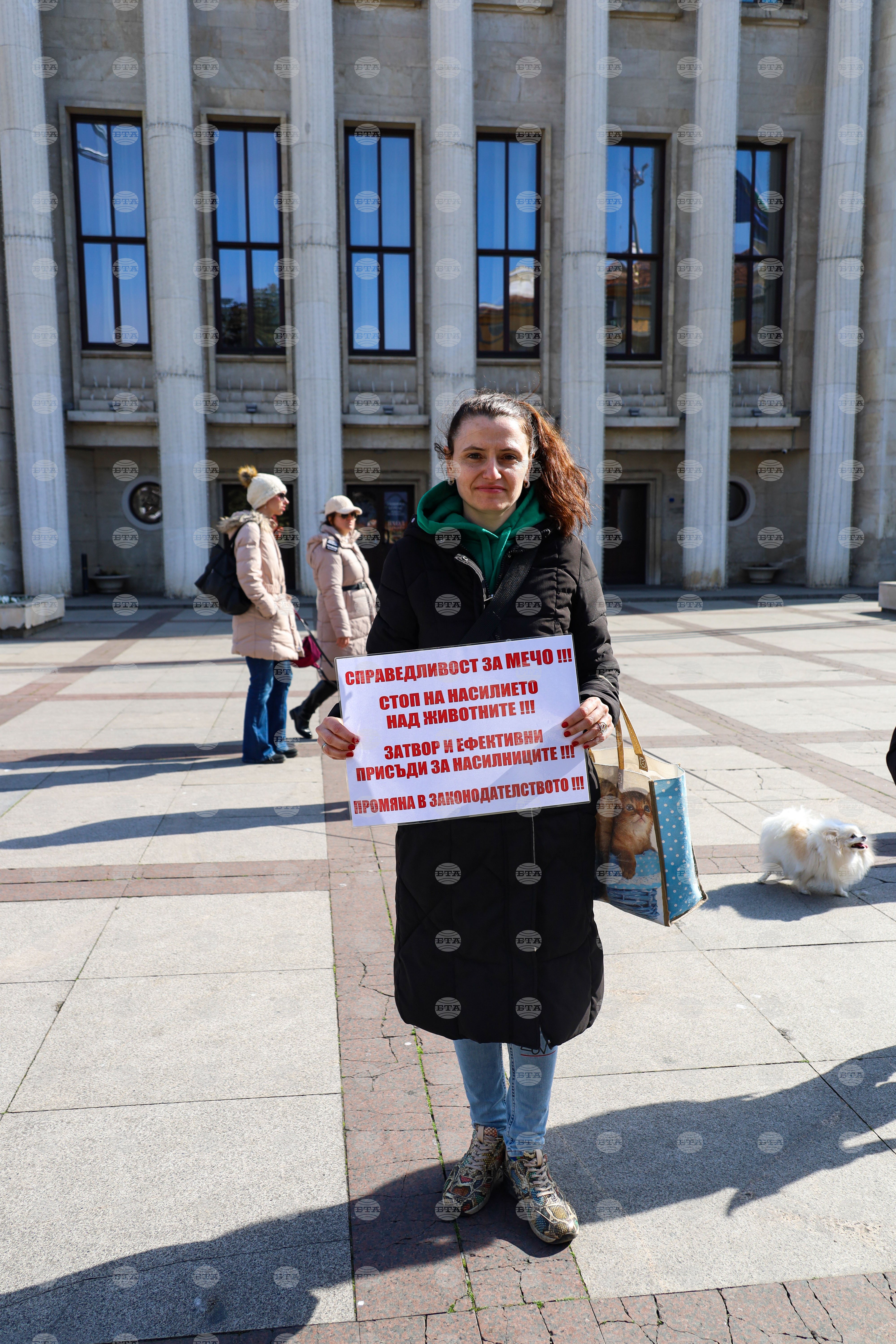 Бургас - национален протест срещу насилието на животни
