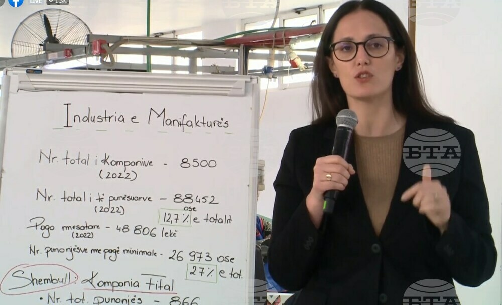 АТА: Правителството в Тирана планира минималната заплата да достигне 45 000 албански леки до 2025 г.