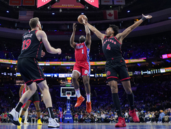 Raptors 76ers Basketball