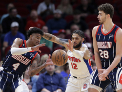 Pistons Rockets Basketball