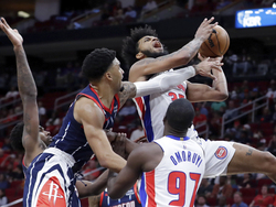 Pistons Rockets Basketball
