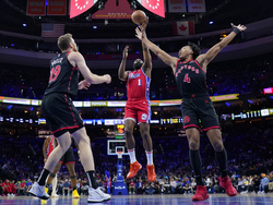 Raptors 76ers Basketball
