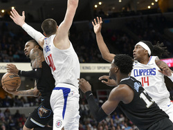 Clippers Grizzlies Basketball