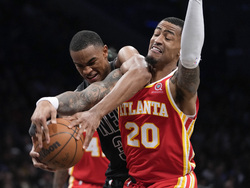 Hawks Nets Basketball