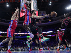 Raptors 76ers Basketball