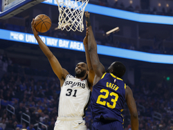 Spurs Warriors Basketball