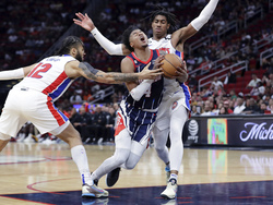 Pistons Rockets Basketball