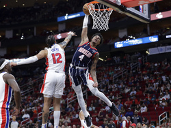 Pistons Rockets Basketball