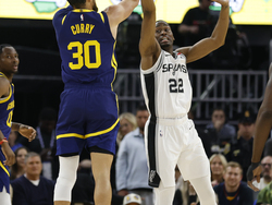 Spurs Warriors Basketball